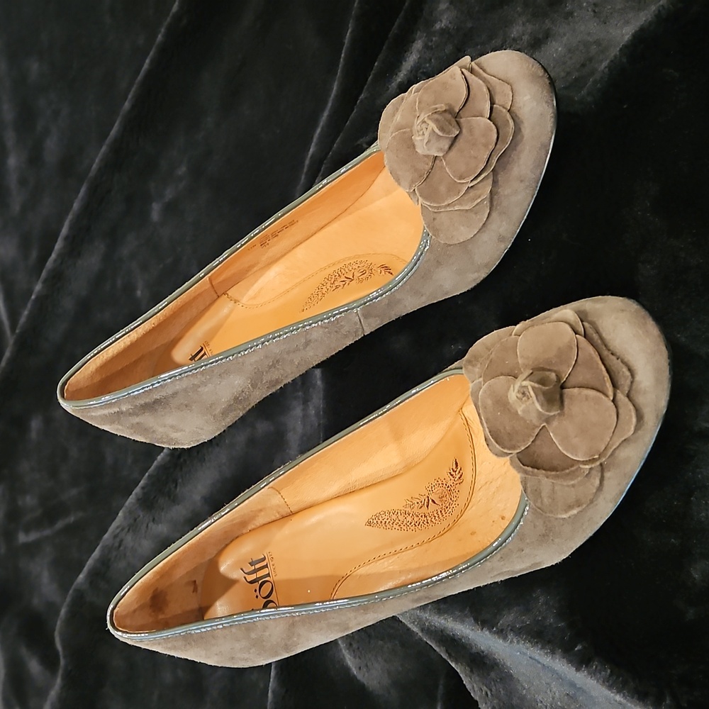 NWOT Sofft Fiorella Suede Leather Heels - Sz 11N